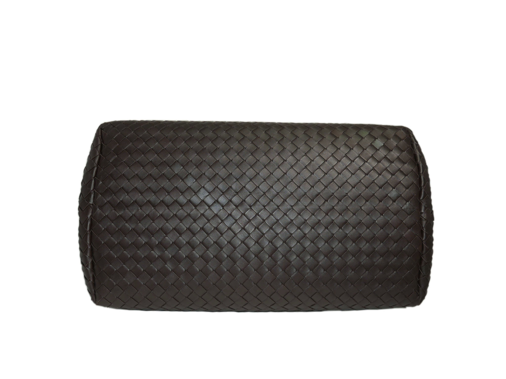 Bottega Veneta Brown Woven Signature Top Handle Two Compartment Document Tote -33326