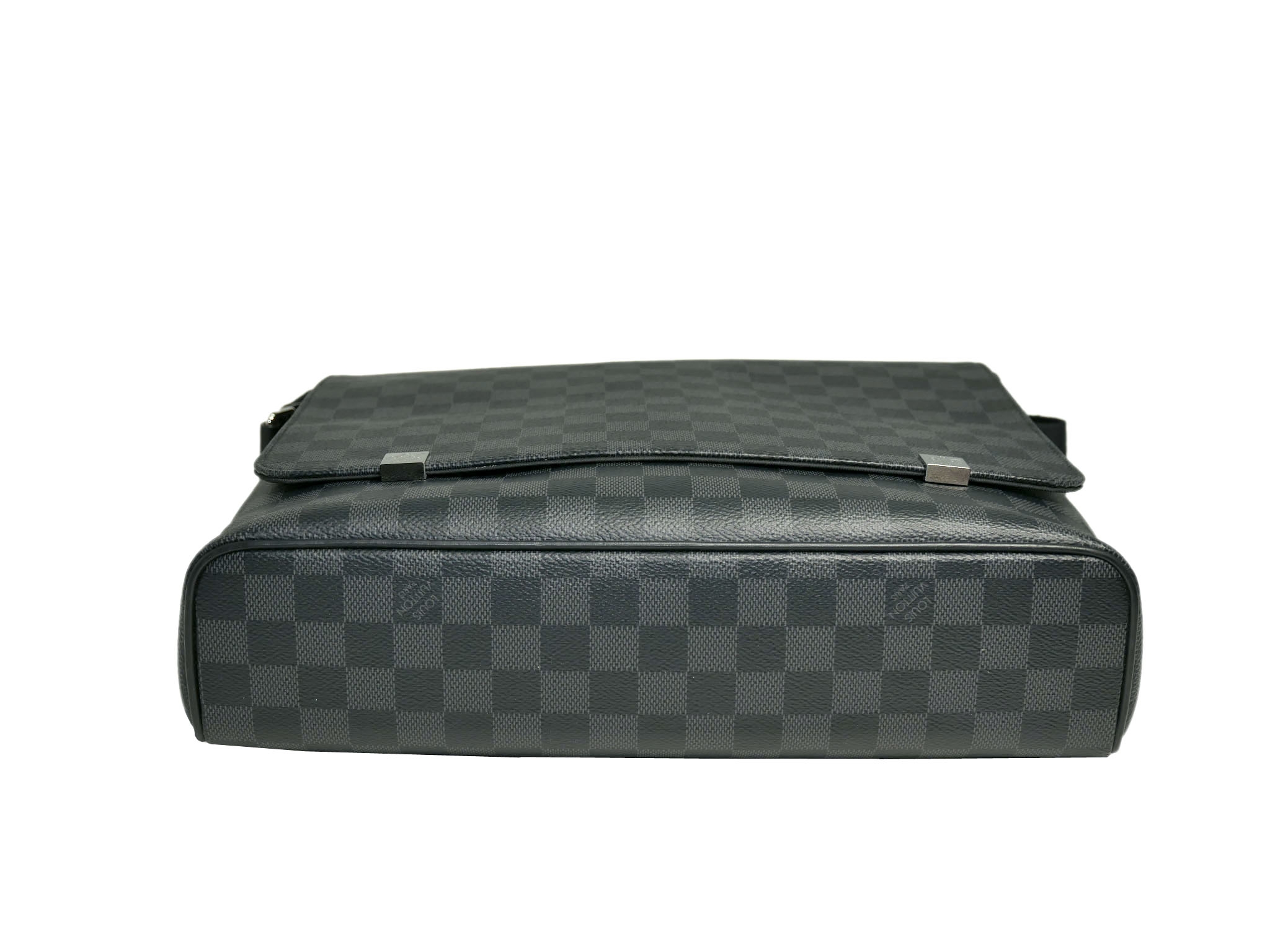 Louis Vuitton N41029 Damier Graphite District MM (CA1098) -33212
