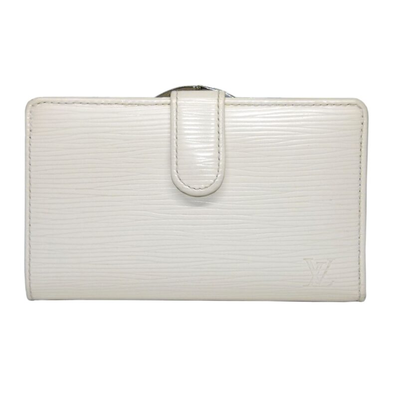 Louis Vuitton M6638J Ivory Epi Leather French Wallet (MI 0047)-0