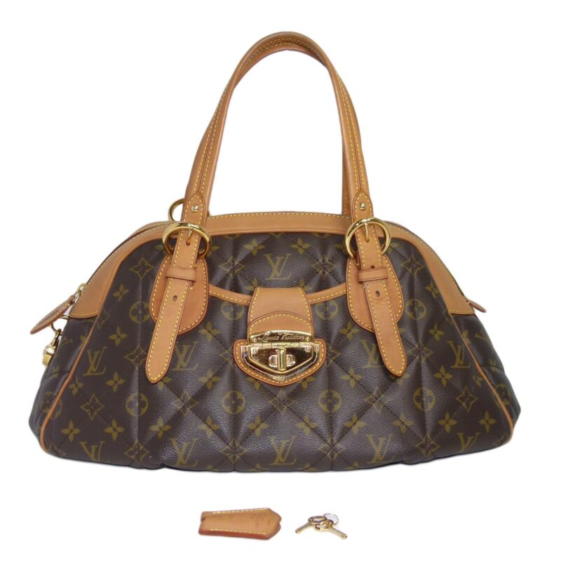 Louis Vuitton M41434 Monogram Etoile Canvas Quilted Bowling (AR4068)-0
