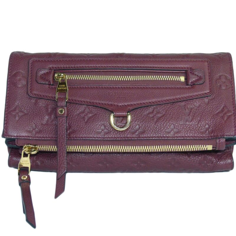 Louis Vuitton M93428 Monogram Empreinte Aurore Petillante Clutch (TR0161)-0