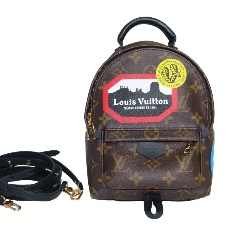 Louis Vuitton M42971 Monogram Canvas Palm Springs Mini World Tour Backpack 1