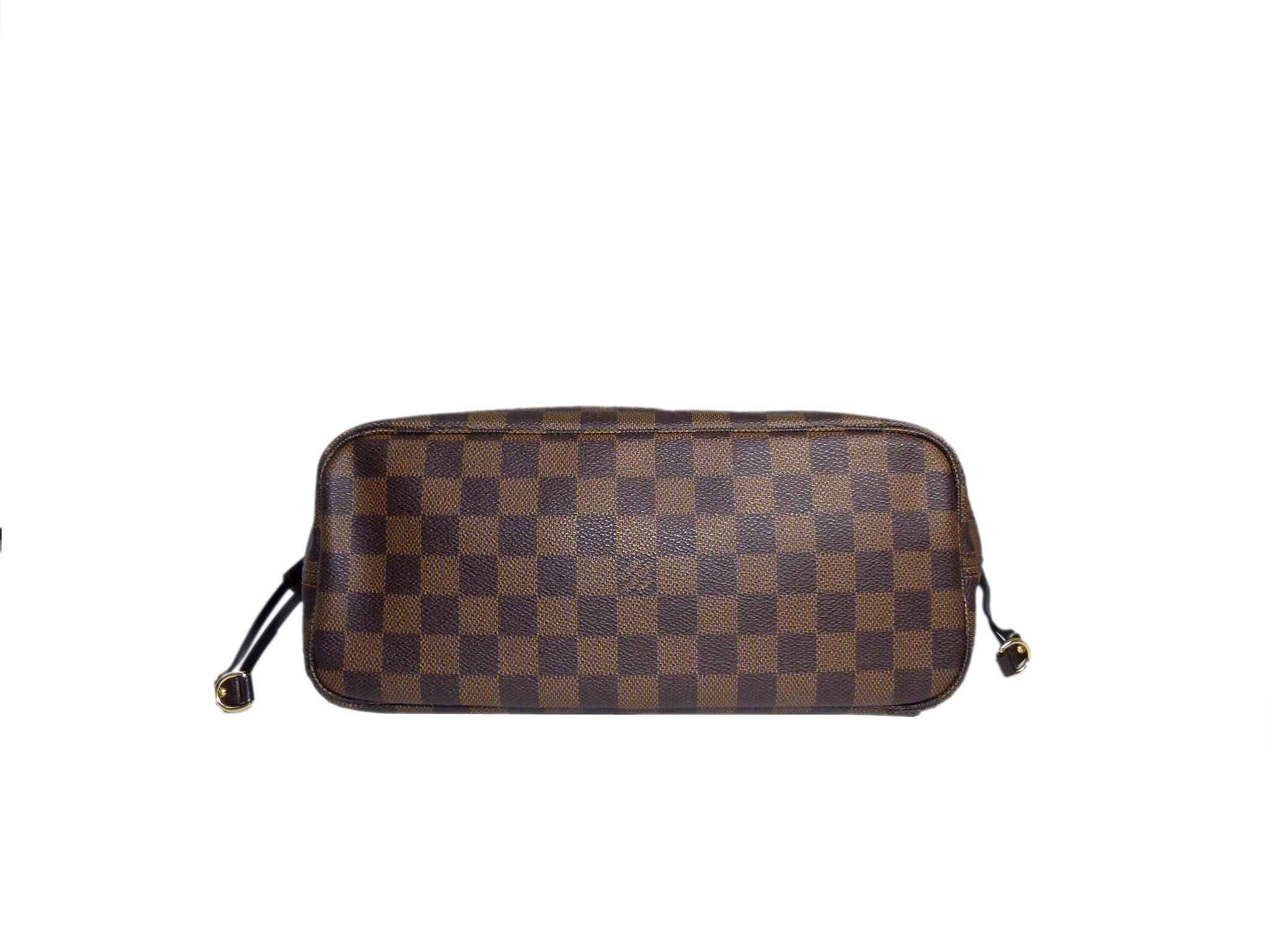 Louis Vuitton N51109 Damier Ebene Canvas Neverfull PM Shopping Bag (VI3190)-34166