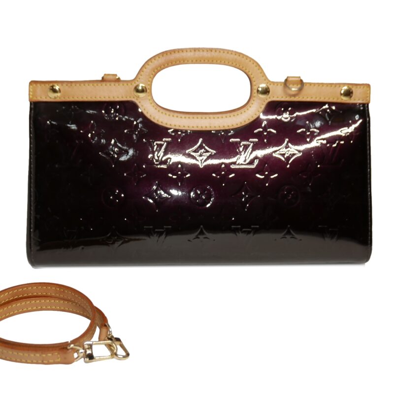 Louis Vuitton M91995 Vernis Amarante Roxbury Drive Tote / Shoulder Bag (SR2008)-0