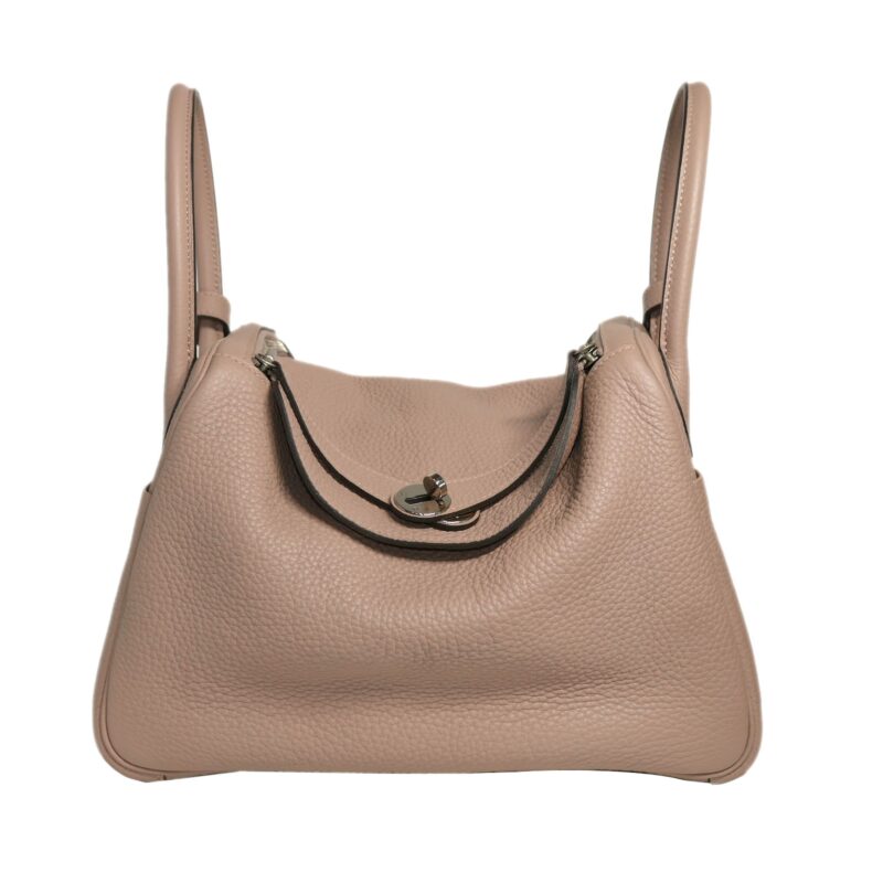 Hermes Lindy 30 Clemence Glycine T Stamp Palladium Hardware-0