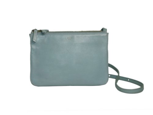 Celine Baby Blue ( Gacier) Trio Bag Small Messenger Bag -0