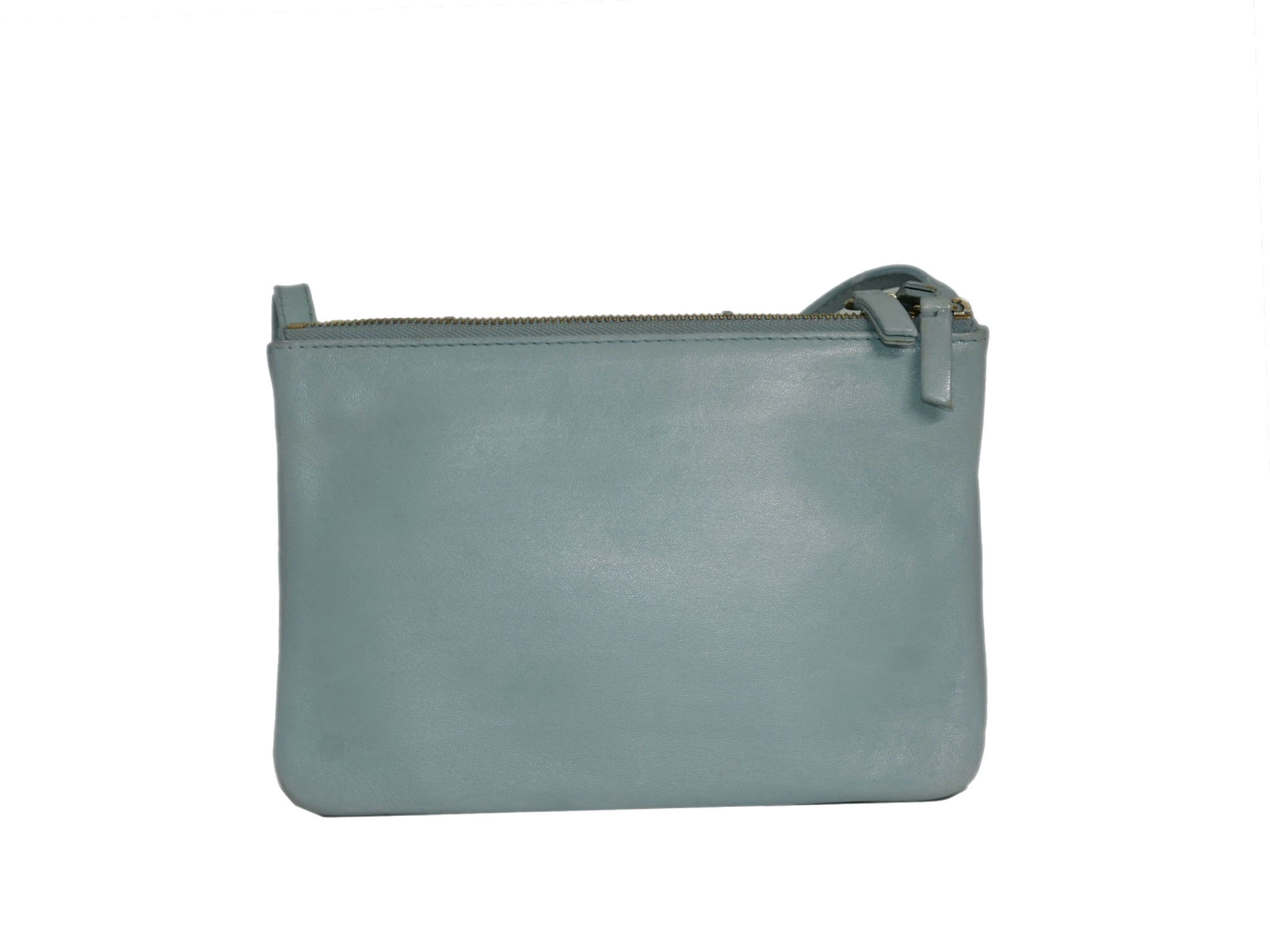 Celine Baby Blue ( Gacier) Trio Bag Small Messenger Bag -34592