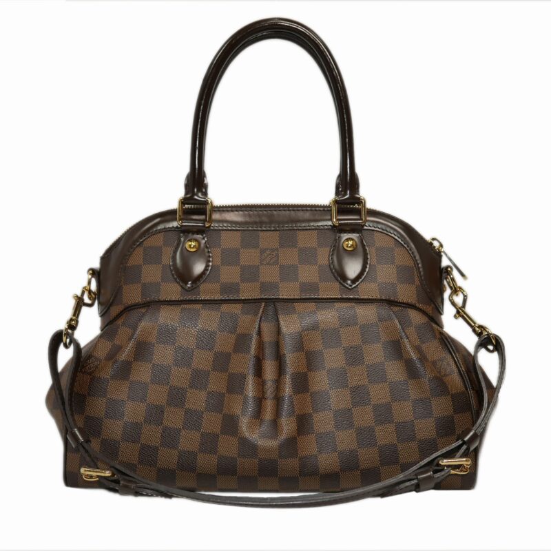 Louis Vuitton N51997 Damier Trevi PM Tote/ Shoulder Bag (TJ1111)-0