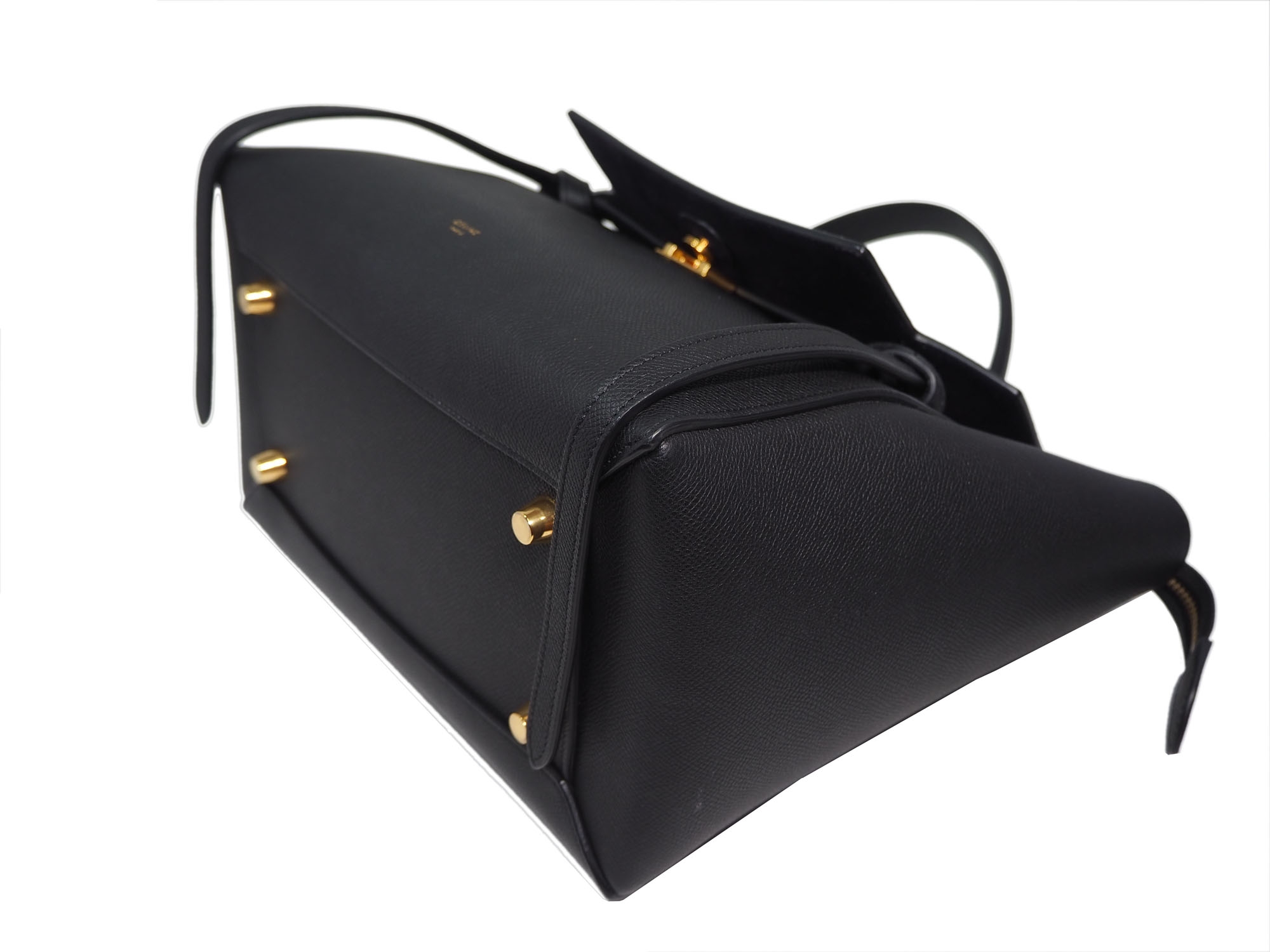 Celine Mini Belt bag in Grained Calfskin, Black -34662