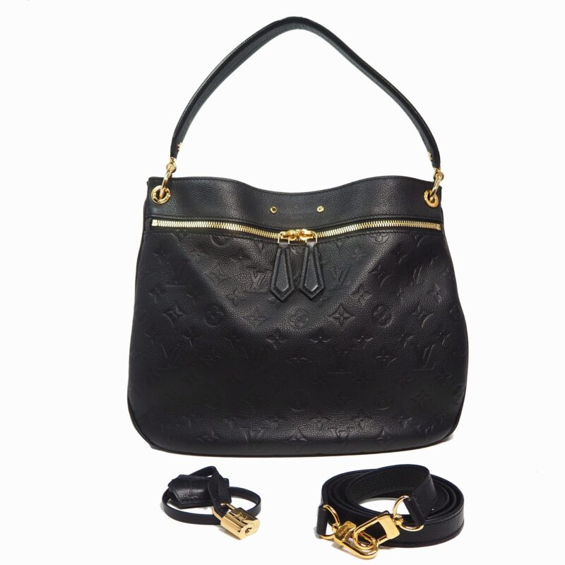 Louis Vuitton M42819 Black Spontini Empreinte Hobo /Crossbody Bag (SP4146)-0