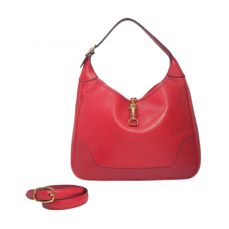 Hermes Trim 31cm Gold Hardware Hobo Shoulder / Crossbody Bag-0