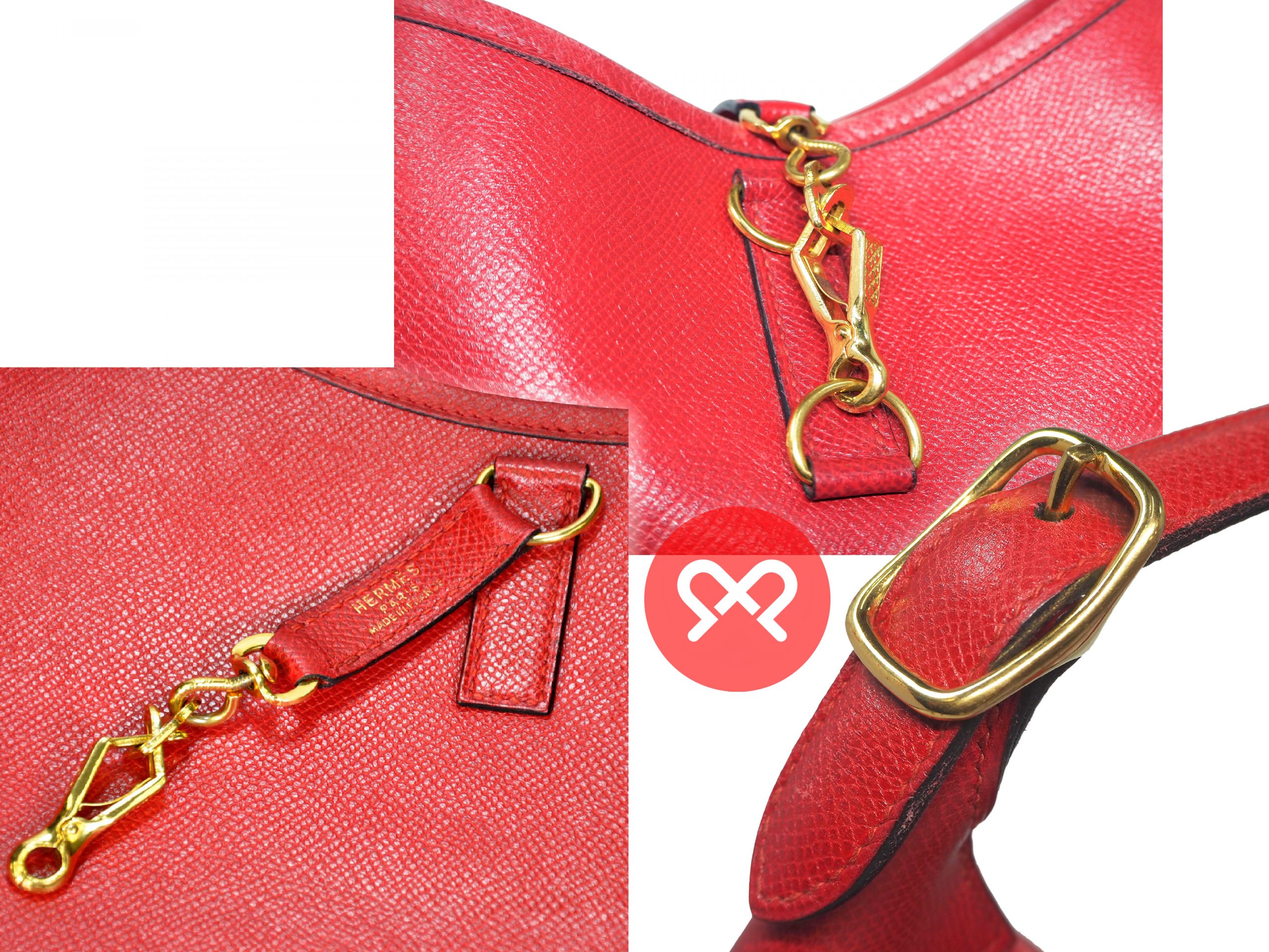 Hermes Trim 31cm Gold Hardware Hobo Shoulder / Crossbody Bag-35659