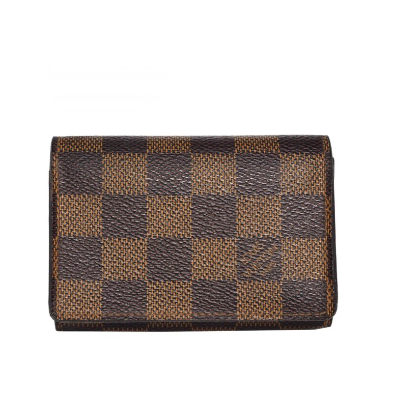 Louis Vuitton N62920 Damier Canvas Business Card Holder (CA2122)-0