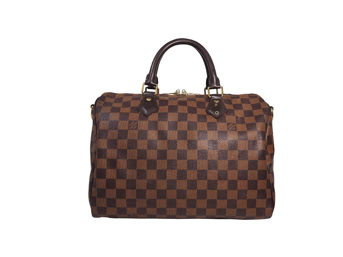 Louis Vuitton N41367 Damier Canvas Speedy 30 Bandouliere (MB3174)-36086