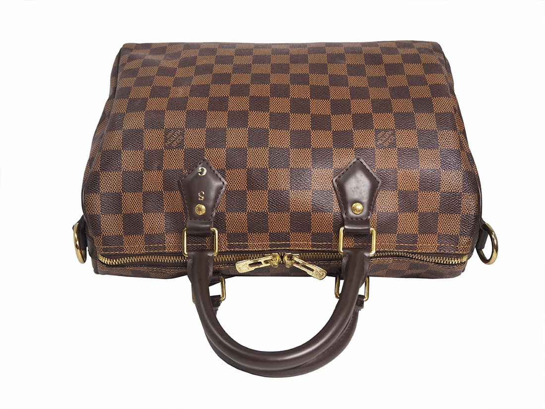 Louis Vuitton N41367 Damier Canvas Speedy 30 Bandouliere (MB3174)-36088