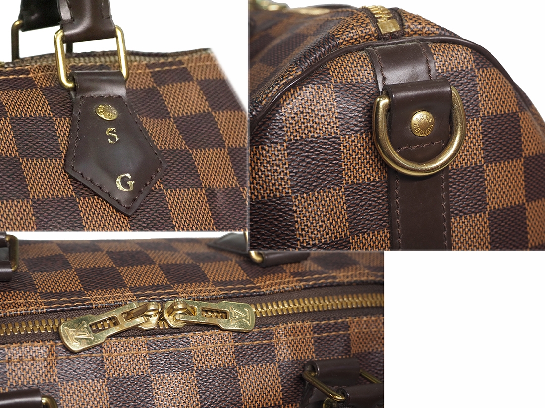 Louis Vuitton N41367 Damier Canvas Speedy 30 Bandouliere (MB3174)-36090