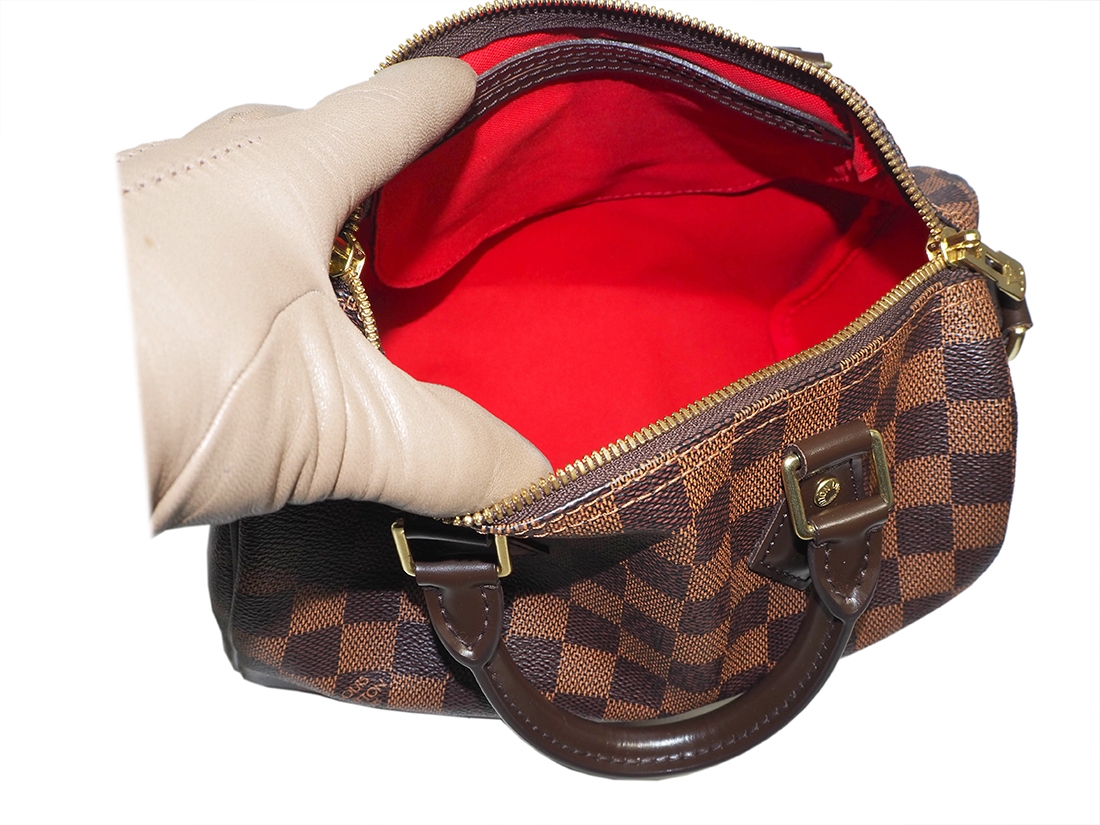 Louis Vuitton N41368 Damier Ebene Speedy 25 Bandouliere (CT0195)-36142