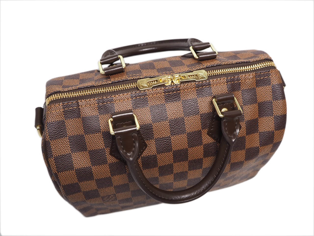 Louis Vuitton N41368 Damier Ebene Speedy 25 Bandouliere (CT0195)-36143