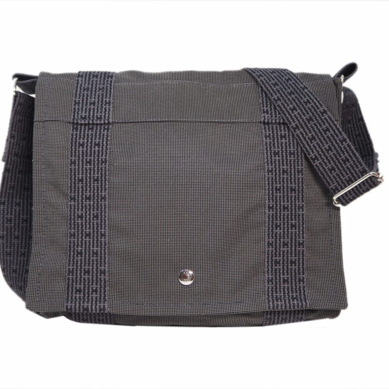 Hermes Grey/ Light Grey Fourre Tout Herline Besace PM Messenger Bag-0