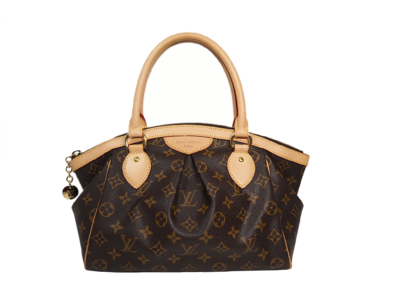 Louis Vuitton Monogram Canvas M40143 Tivoli PM Tote Bag (VI0099)-0
