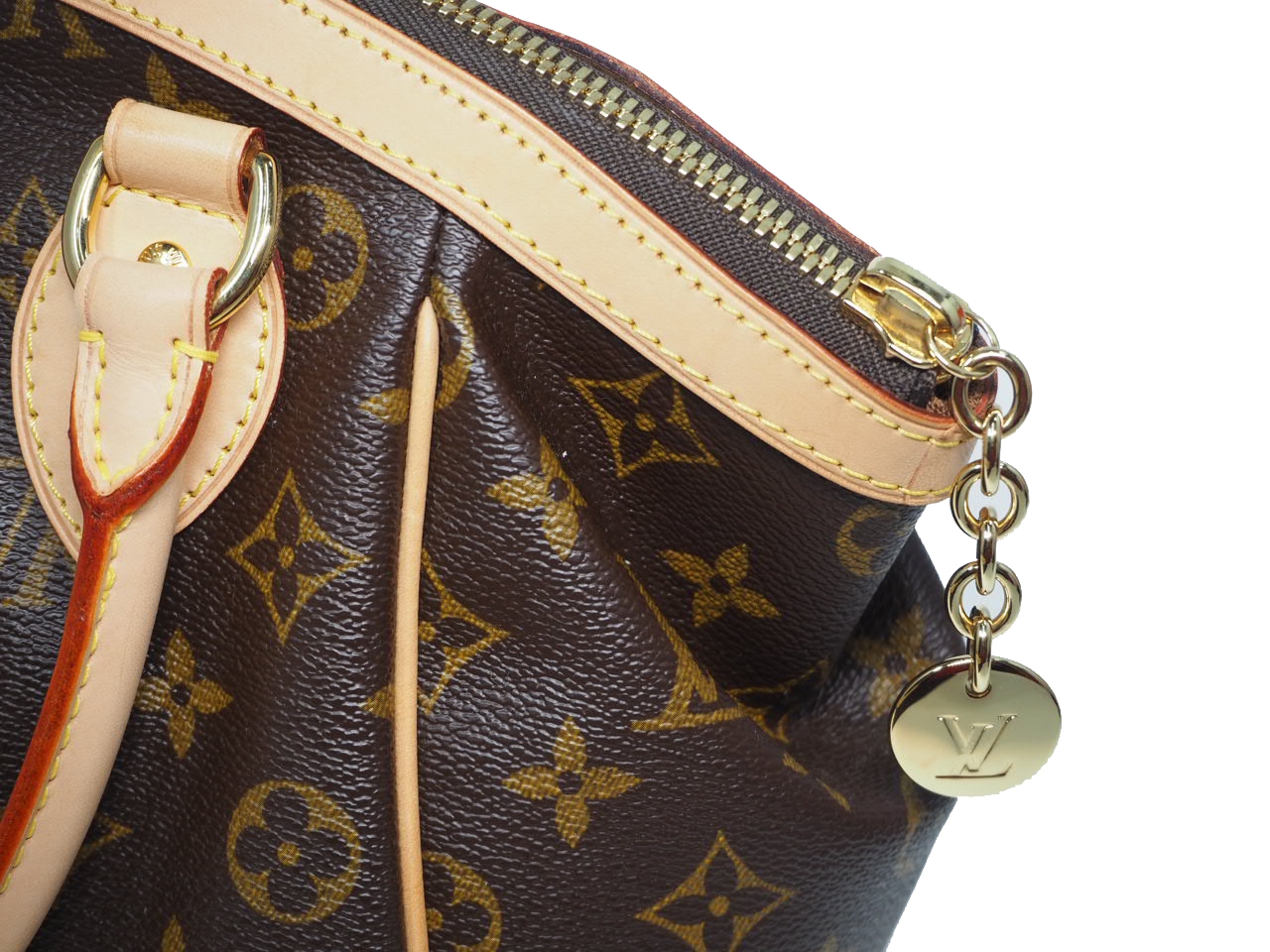 Louis Vuitton Monogram Canvas M40143 Tivoli PM Tote Bag (VI0099)-36403