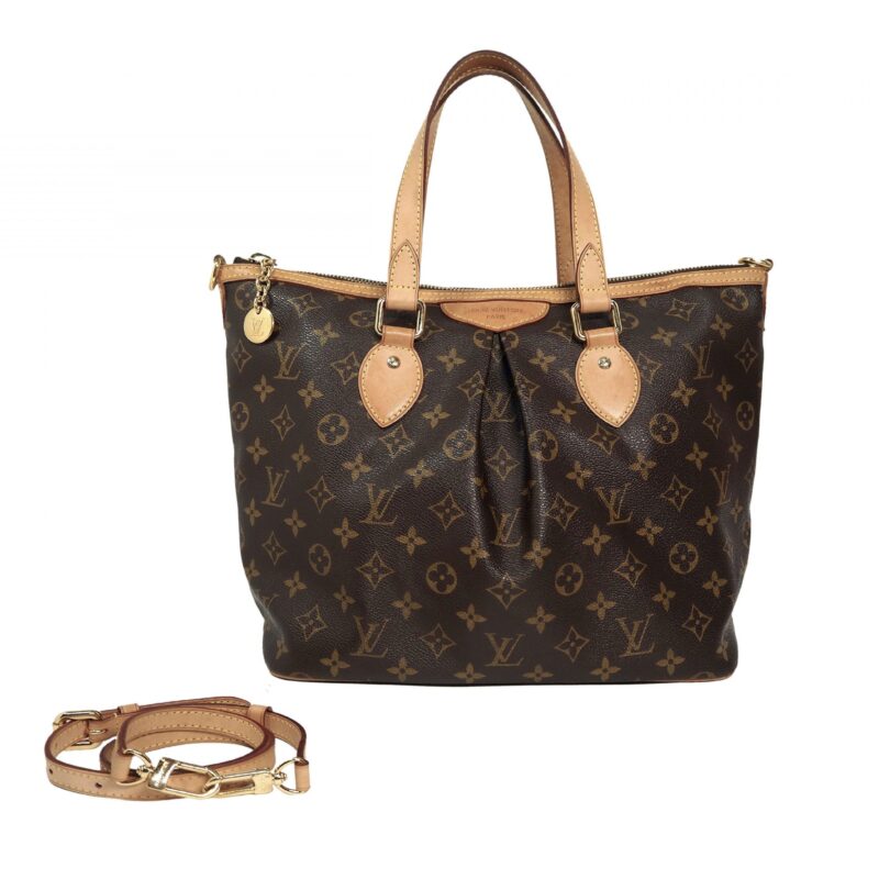 Louis Vuitton Monogram Canvas Palermo PM with Strap (SR0160)-0
