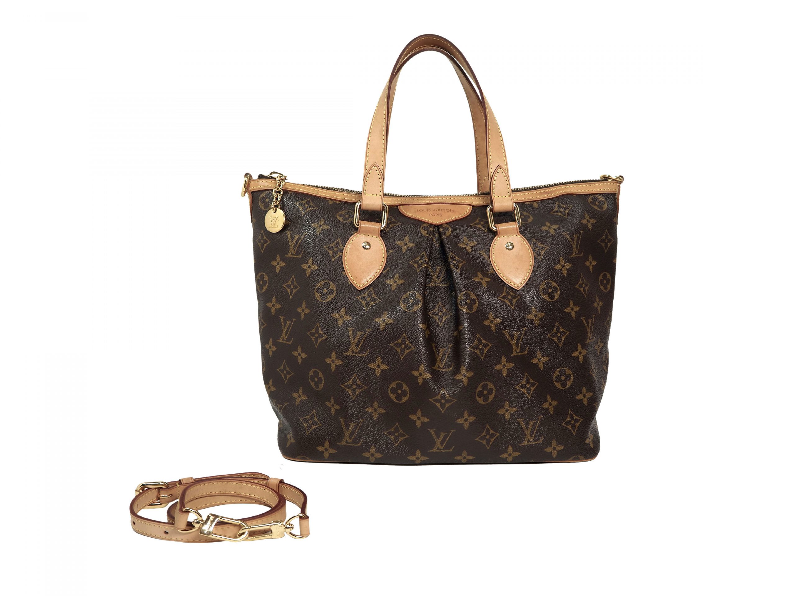 Louis Vuitton Monogram Canvas Palermo PM with Strap (SR0160)-0
