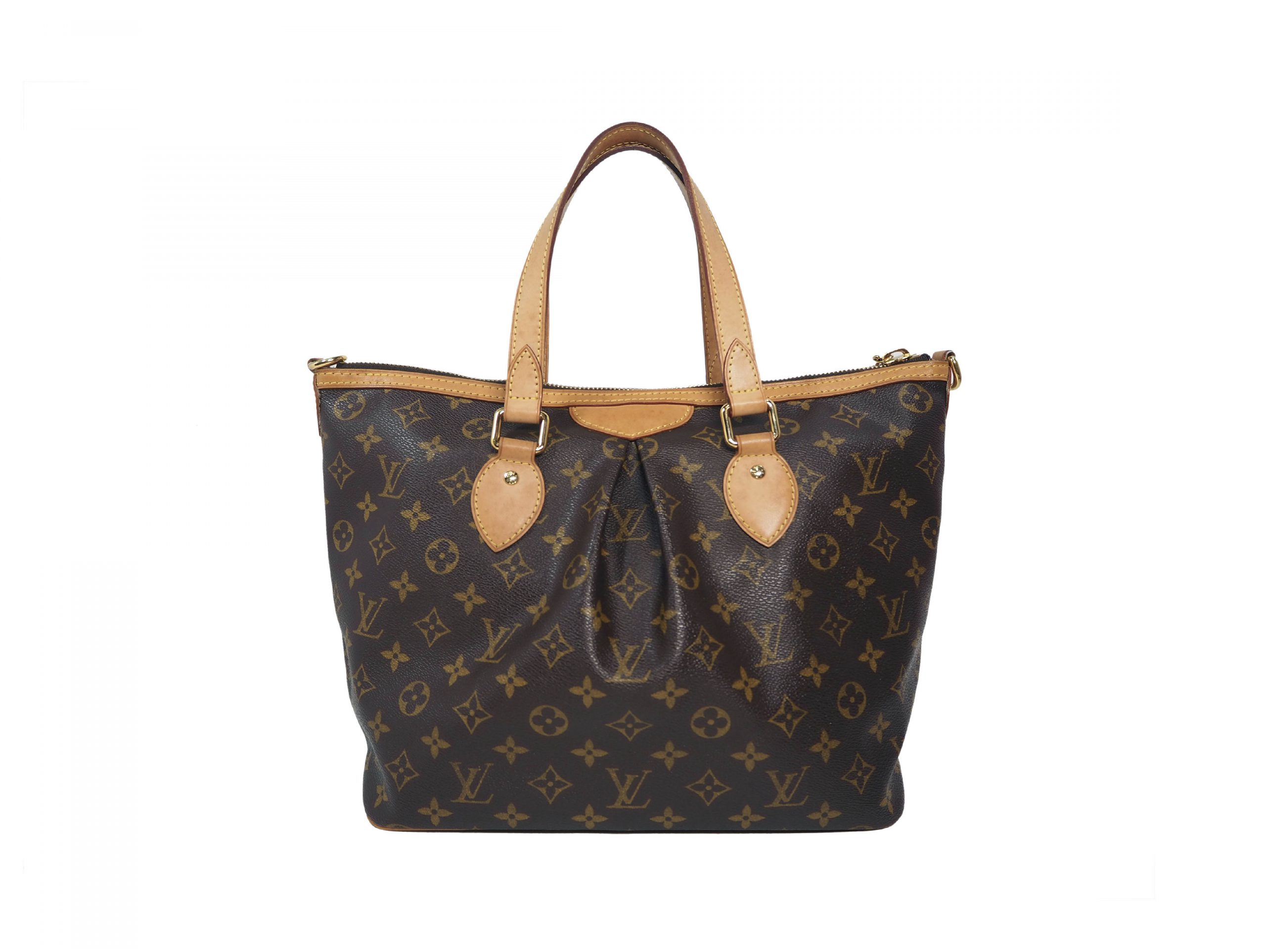 Louis Vuitton Monogram Canvas Palermo PM with Strap (SR0160)-37261
