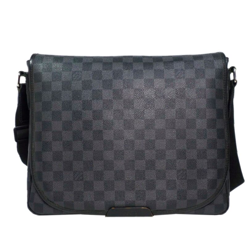 Louis Vuitton N58029 Damier Graphite Canvas Daniel MM Messenger Bag-0
