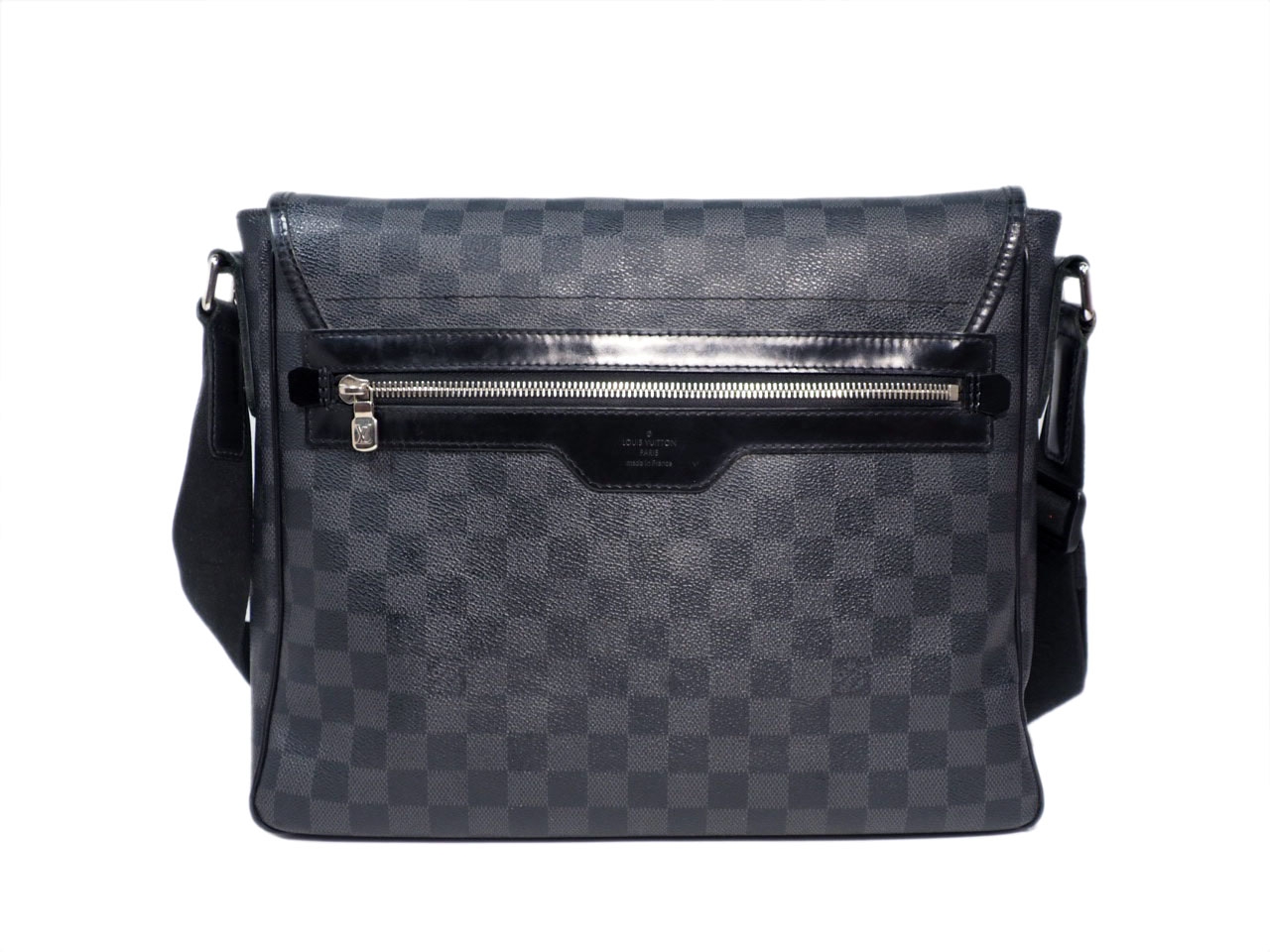 Louis Vuitton N58029 Damier Graphite Canvas Daniel MM Messenger Bag-37868
