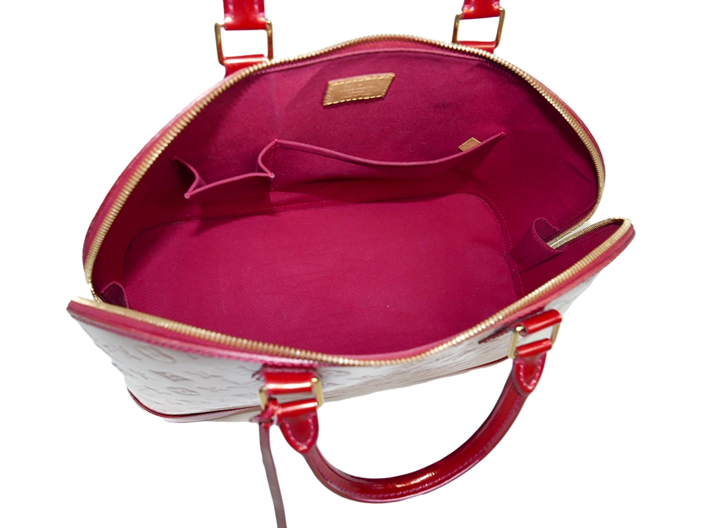 Louis Vuitton M93596 Pomme D'Amour Monogram Vernis Alma MM-38374