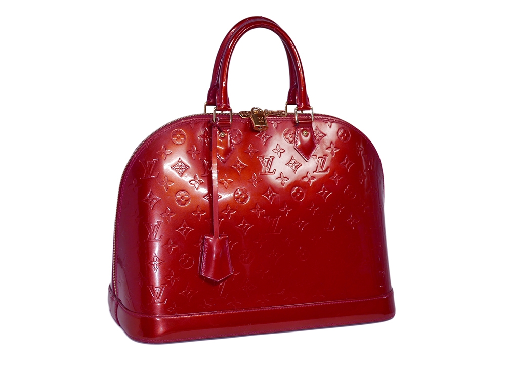 Louis Vuitton M93596 Pomme D'Amour Monogram Vernis Alma MM-0