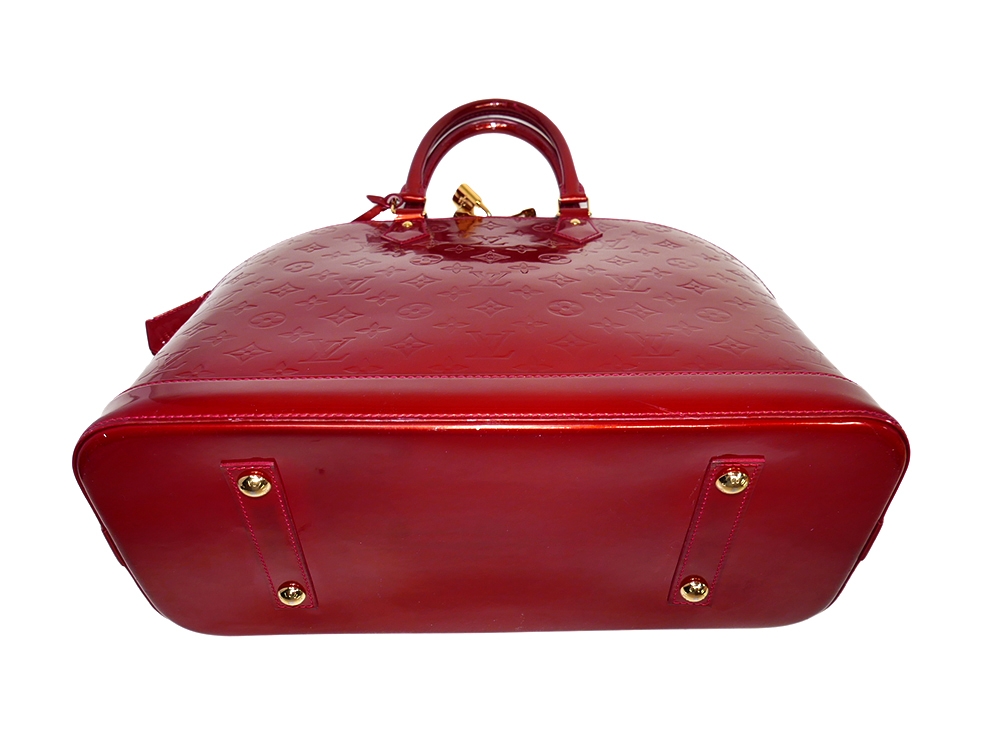 Louis Vuitton M93596 Pomme D'Amour Monogram Vernis Alma MM-38372