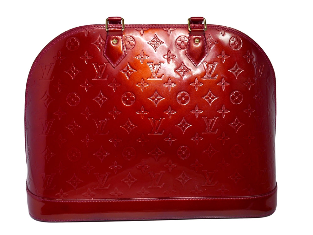 Louis Vuitton M93596 Pomme D'Amour Monogram Vernis Alma MM-38375