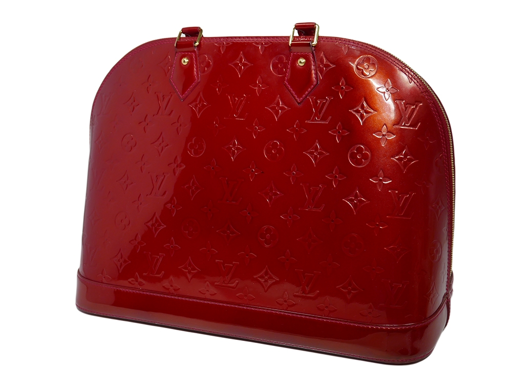 Louis Vuitton M93596 Pomme D'Amour Monogram Vernis Alma MM-38378