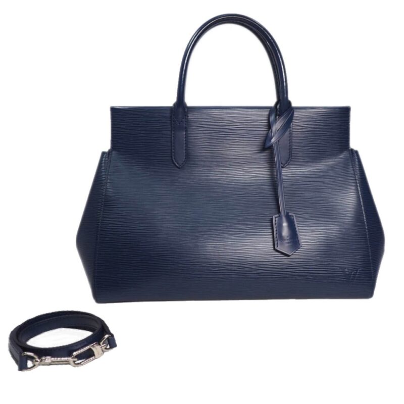 Louis Vuitton M94615 Epi Leather Indigo Marly MM (FL3174)-0