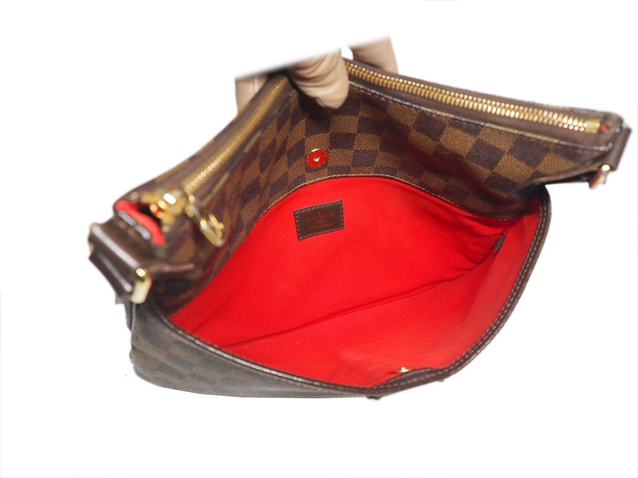 Louis Vuitton N42251 Bloomsbury PM Damier Canvas Crossbody / Messenger Bag (SP2059)-38561