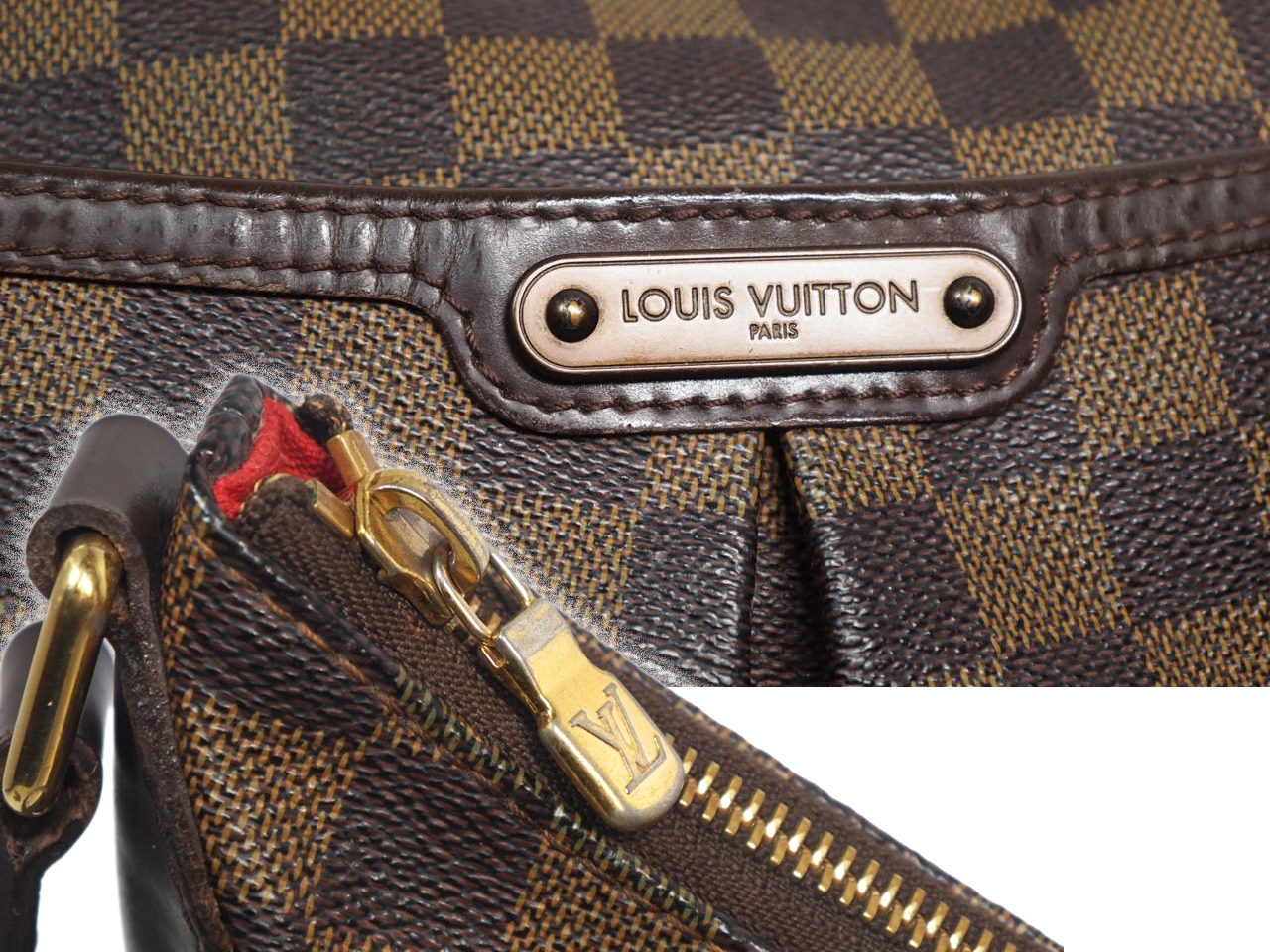 Louis Vuitton N42251 Bloomsbury PM Damier Canvas Crossbody / Messenger Bag (SP2059)-38562