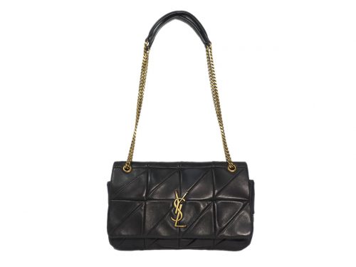 YSL Saint Laural 515821 Jamie Medium " Carre Rive Gauche " in Lambskin Flap Bag-0