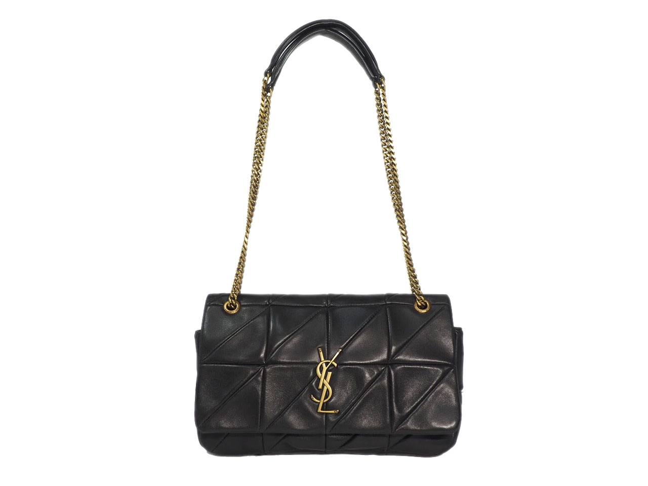 YSL Saint Laural 515821 Jamie Medium " Carre Rive Gauche " in Lambskin Flap Bag-0