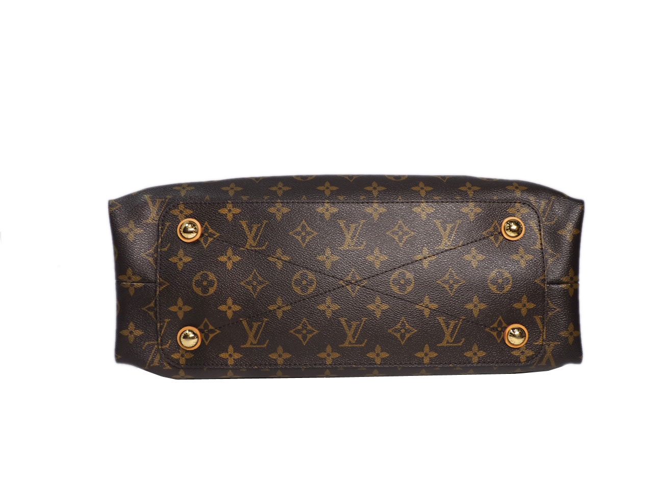 Louis Vuitton M40580 Camel Monogram Canvas Olympe Flap, Push lock Bag (SP0183)-38651