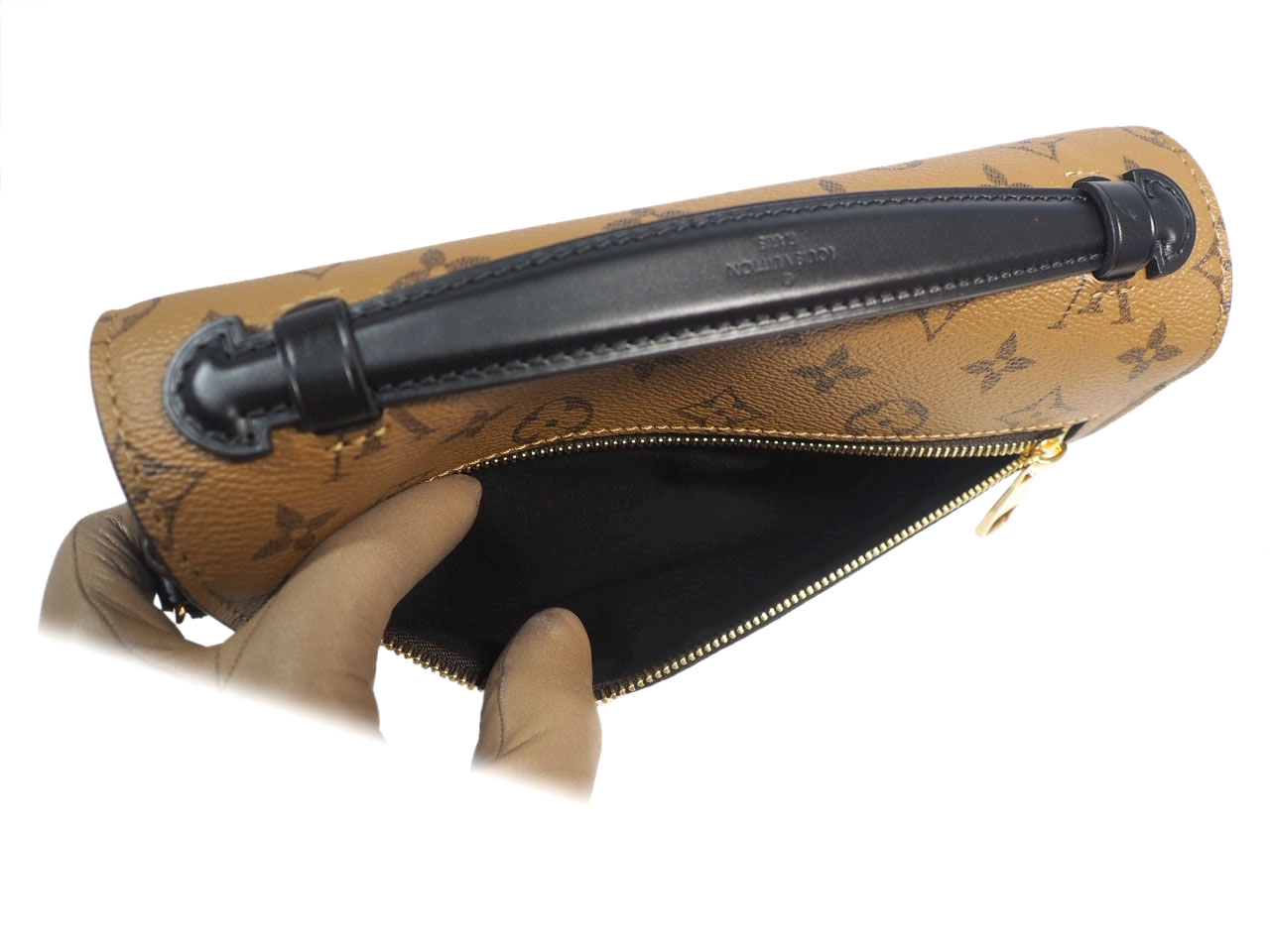 Louis Vuitton M44876 Monogram Reverse Canvas Pochette Metis Messenger Bag-38834