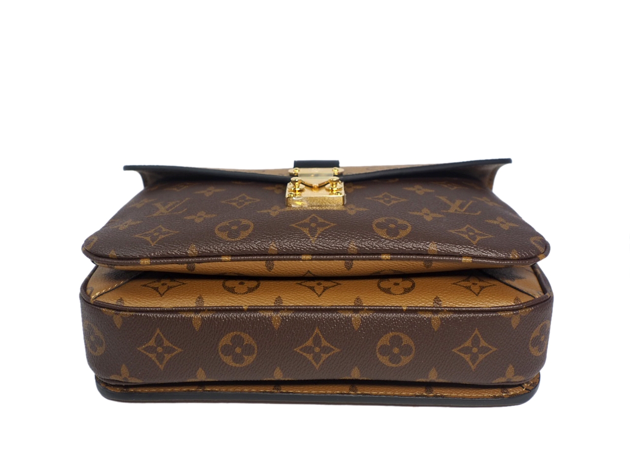 Louis Vuitton M44876 Monogram Reverse Canvas Pochette Metis Messenger Bag-38830