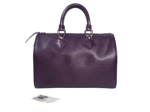Louis Vuitton M5922K Epi Leather Purple/ Cassis Speedy 30 (SP2058)-0