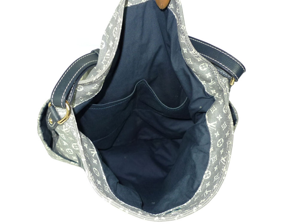 Louis Vuitton M56700 Monogram Idylle Blue/ Grey/ Encre Romance Hobo Shoulder bag-39109