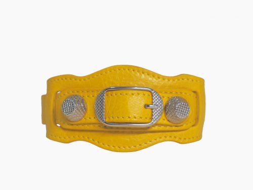 Balenciaga 235380 Yellow Giant Bracelet PHW-0