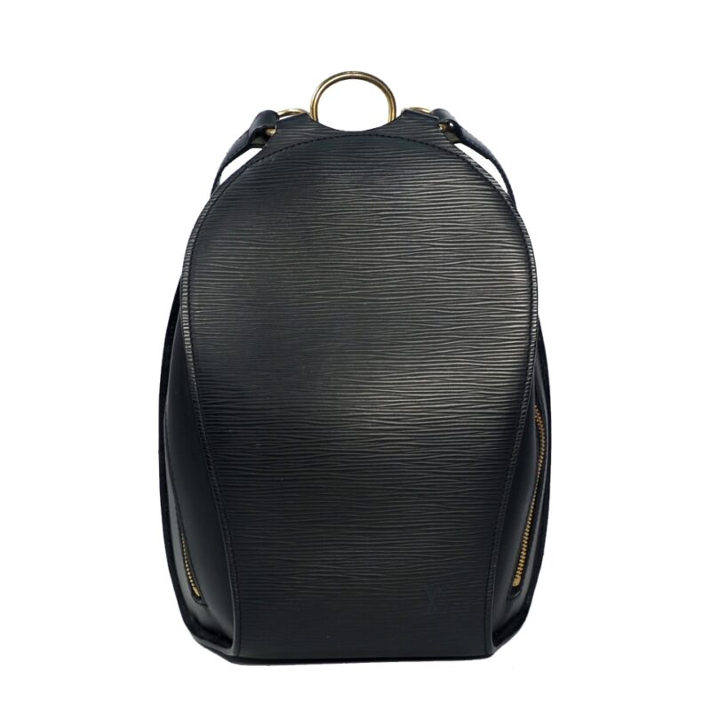 Louis Vuitton M52232 Epi Black Leather Mabillon Backpack-0