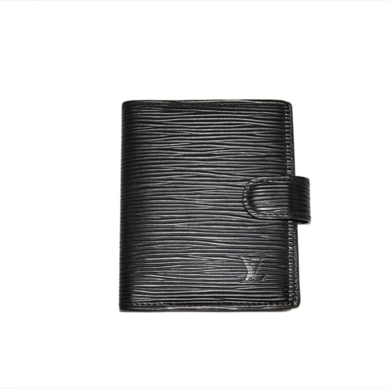 Louis Vuitton M60642 Epi Leather Black Pocket Organizer (CT0158)-0