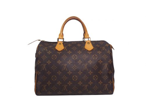 Louis Vuitton M41526 Monogram Canvas Speedy 30 (AA0016)-0