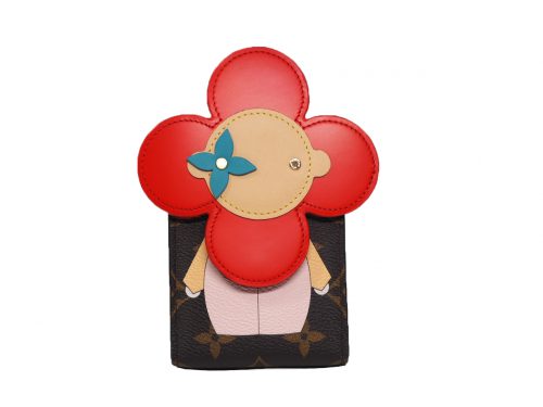 Louis Vuitton GI0446 Monogram canvas/ Monogram Flower Vivienne playing cards and pouch -0